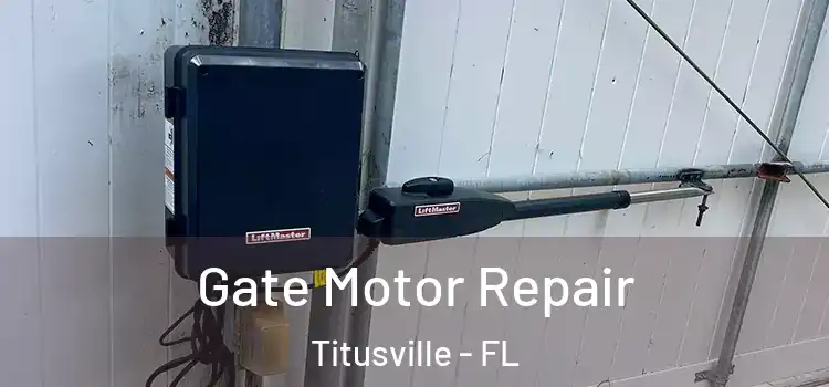 Gate Motor Repair Titusville - FL